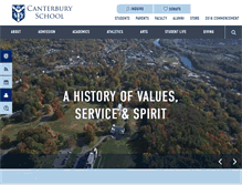 Tablet Screenshot of cbury.org